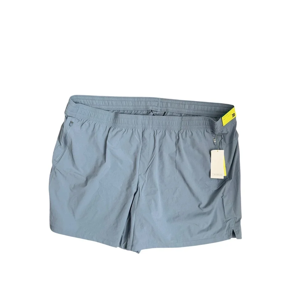 All in Motion Mens Woven Shorts Light Blue 7
